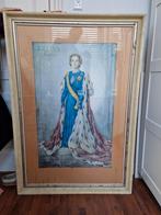 Statieportret Juliana 1948, Max Nauta, Ingelijste prent, Antiek en Kunst, Kunst | Schilderijen | Klassiek, Ophalen
