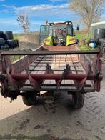 Mestwagen, mestverspreider, ruige mest kar, werkend., Zakelijke goederen, Agrarisch | Werktuigen, Ophalen, Veehouderij, Overige typen