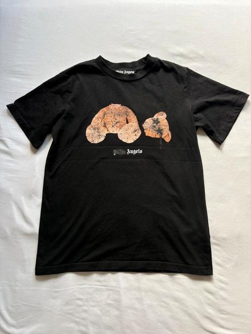 Palm Angels t-shirt, Kleding | Heren, T-shirts, Zo goed als nieuw, Maat 46 (S) of kleiner, Zwart, Ophalen of Verzenden