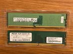 2x 4GB 8GB DDR4 DIMM 288-pin 1.2V CL17 Geheugen, Computers en Software, Gebruikt, DDR4, 8 GB, Ophalen of Verzenden