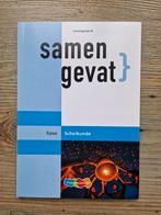 Samengevat havo Scheikunde, J.R. van der Vecht, HAVO, Ophalen of Verzenden, Zo goed als nieuw