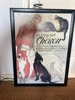 Vintage poster jaren 20, Ophalen, Zo goed als nieuw, Deurposter of groter