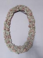 Ovale lijst met rozen, Antiek en Kunst, Ophalen, Ovaal, Minder dan 50 cm, Minder dan 100 cm