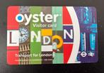Londen openbaar vervoer pas 9 pond tegoed Oyster Travel Card, Tickets en Kaartjes, Eén persoon, Bus, Metro of Tram, Buitenland