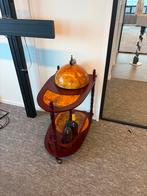 Vintage Globe Bar Trolley, Ophalen, Gebruikt, Minder dan 50 cm, 50 tot 100 cm