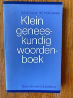 Klein geneeskundig woordenboek - P.A.A. Klok, P.A.A. Klok, Ophalen of Verzenden, Zo goed als nieuw, Overige uitgevers