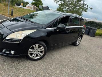Peugeot 5008 1.6 THP 5PL 2010 Zwart beschikbaar voor biedingen