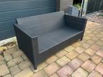 Loungebank 4 Seasons Outdoor 4SO Antraciet wicker, Tuin en Terras, Tuinbanken, Ophalen, Gebruikt, Wicker