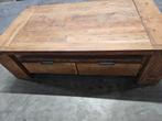 Zware massieve salontafel, Ophalen, Gebruikt, 100 tot 150 cm, 50 tot 100 cm