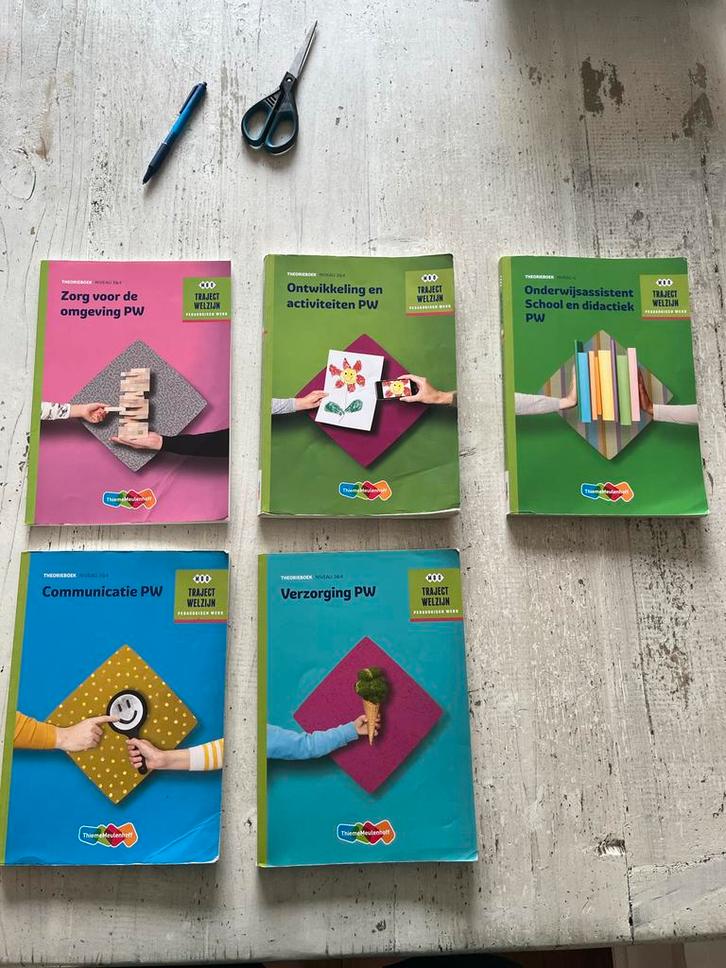 Studieboeken Onderwijsassistent/Pedagogisch Werk, Boeken, Studieboeken en Cursussen, Gelezen, MBO, Ophalen of Verzenden
