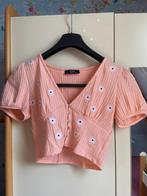 Crop top korte mouw Bershka S 36, Overige kleuren, Zo goed als nieuw, Korte mouw, Maat 36 (S)