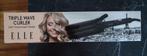 Elle Triple wave curler, Sieraden, Tassen en Uiterlijk, Uiterlijk | Haarverzorging, Ophalen of Verzenden, Nieuw, Krultang of Stijltang