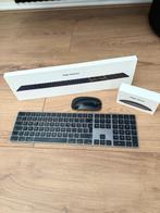 Apple Magic Keyboard + Apple Mouse SPACEGREY, Computers en Software, Toetsenborden, Toetsenbord en muis-set, Zo goed als nieuw