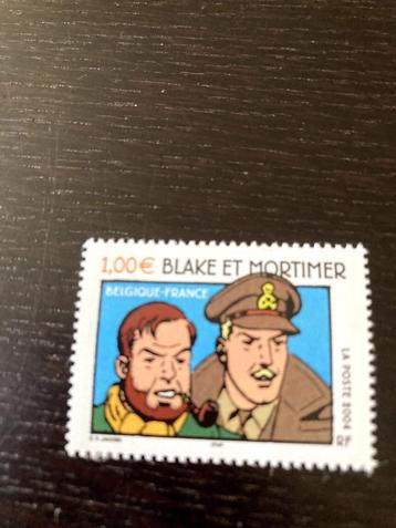 postzegels Frankrijk Margritte en Blake en mortimer beschikbaar voor biedingen