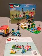 Lego friends hondenreddingsfiets 41738 + doos, Ophalen of Verzenden, Zo goed als nieuw