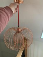 Set van hang- en tafellamp koperkleurig, Ophalen of Verzenden, Zo goed als nieuw, Metaal, Minder dan 50 cm