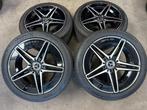 18 inch originele AMG velgen + all season banden Mercedes C
