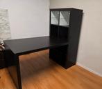 Ikea bureau met kast, Huis en Inrichting, Bureaus, Ophalen, Gebruikt