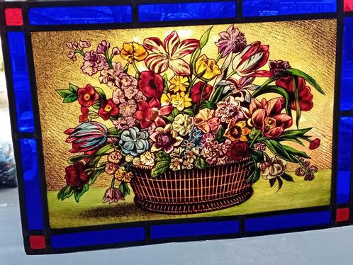 Glas in Lood Raamhanger, Antiek en Kunst, Kunst | Overige Kunst, Ophalen