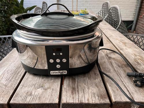 Crockpot slowcooker – slechts 3x gebruikt, Witgoed en Apparatuur, Slowcookers, Zo goed als nieuw, Ophalen of Verzenden