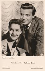 Filmsterren: Romy Schneider & Karlheinz Böhm, Verzamelen, Ansichtkaarten | Themakaarten, Verzenden, 1940 tot 1960, Ongelopen, Sterren en Beroemdheden