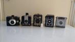 Kodak Fiesta en Agfa Clack en  box cameras vintage, Verzamelen, Fotografica en Filmapparatuur, Ophalen of Verzenden, 1940 tot 1960