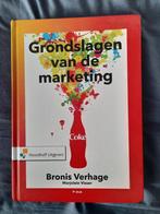 Grondslagen van de Marketing 9e - 9789001853174, Boeken, Studieboeken en Cursussen, Zo goed als nieuw, Gamma, Bronis Verhage; Marjolein Visser