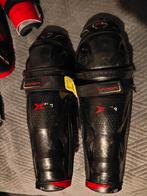 Bauer Vapor X2.9 Scheenbeschermers JR 12", Ophalen of Verzenden, Gebruikt, Bescherming