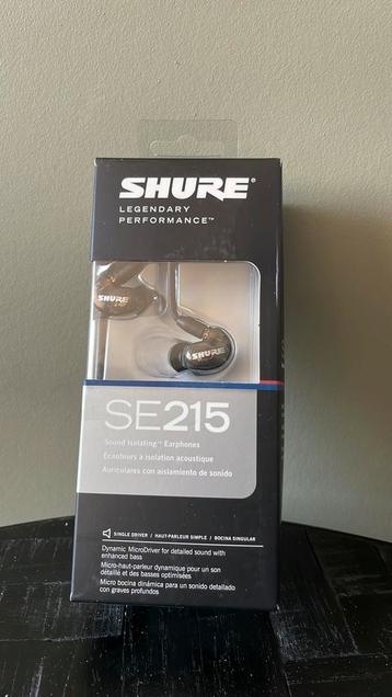Shure SE 215 beschikbaar voor biedingen