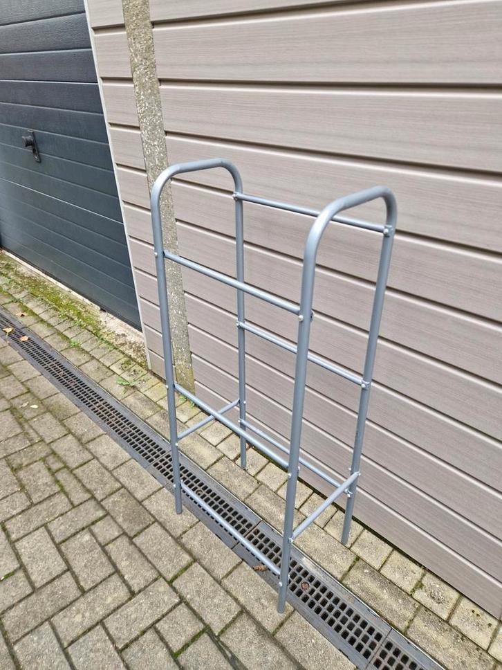Krattenrek (voor 3 kratten) - zilver, Auto diversen, Bagagerekken, Gebruikt, Ophalen
