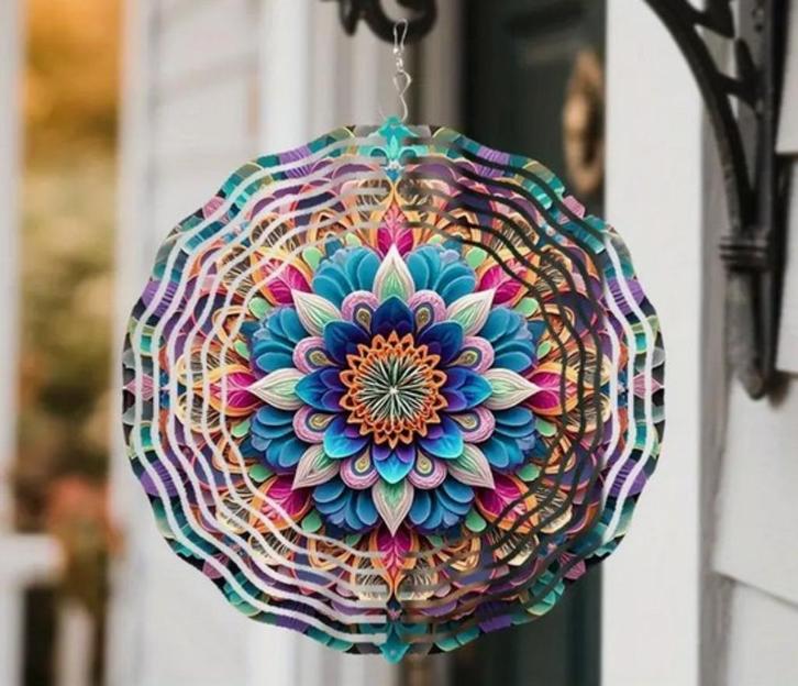 windspinner bloem 3D - (9), Tuin en Terras, Windwijzers en Windmolens, Nieuw, Verzenden