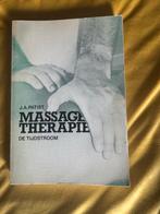 Massage Therapie Boek - J.A. Patist, Ophalen of Verzenden, Gelezen, Gezondheid en Conditie