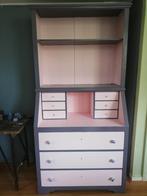 Mooie roze/grijze kast, Huis en Inrichting, Kasten | Ladekasten, Ophalen, Onbekend, 50 tot 100 cm, Zo goed als nieuw