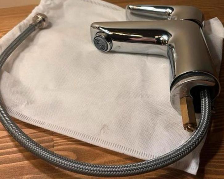 NIEUW - Hansgrohe Talis E 80 fonteinkraan in chroom - grohe, Doe-het-zelf en Verbouw, Sanitair, Nieuw, Kraan, Chroom, Ophalen of Verzenden