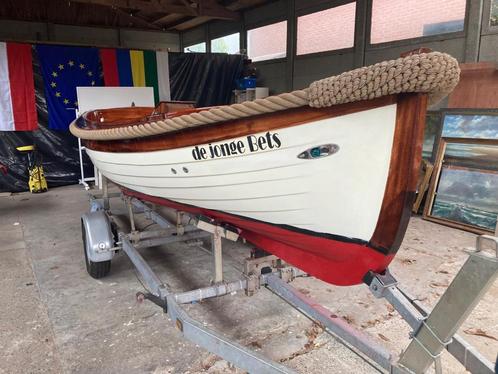 Spiegelsloep ' Kapiteinssloep ' (bj 2014), Watersport en Boten, Sloepen, Gebruikt, 10 tot 30 pk, 3 tot 6 meter, Diesel, Hout