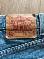 Levi's 550 W34 L30 Blauw, Ophalen of Verzenden, Gedragen, Blauw, W33 - W34 (confectie 48/50)