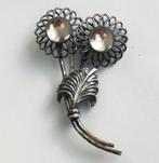 Vintage bloemen broche., Ophalen of Verzenden