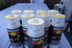Verf spuitbus Rust-Oleum (hard hat), Doe-het-zelf en Verbouw, Verf, Beits en Lak, Geel, Nieuw, Ophalen of Verzenden, Verf