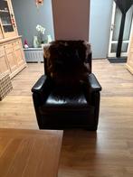 Zitbanken en fauteuils set, Huis en Inrichting, Fauteuils, Ophalen, Gebruikt, Leer, 75 tot 100 cm