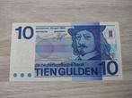 Lastige variant biljet 10 gulden Frans Hals, PL47d2 - UNC, Postzegels en Munten, Bankbiljetten | Nederland, Ophalen of Verzenden