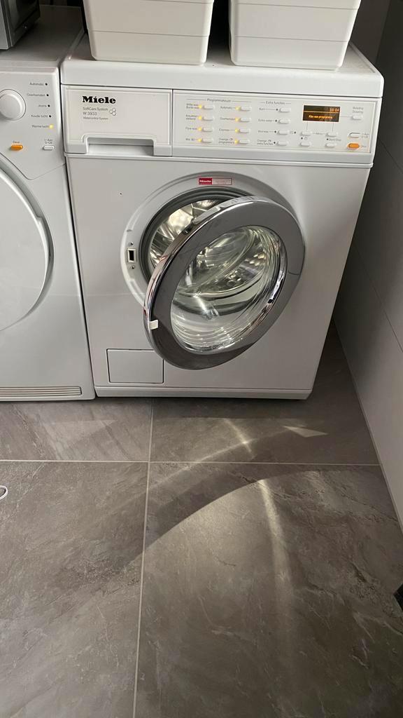 Miele wasmachine 1600 toeren, Witgoed en Apparatuur, Wasmachines, Zo goed als nieuw, 6 tot 8 kg, 85 tot 90 cm, 1600 toeren of meer