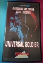 VHS - Universal Soldier - Jean Claude van Damme, Vanaf 16 jaar, Verzenden, Zo goed als nieuw, Science Fiction en Fantasy