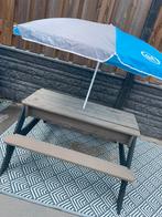 AXI vrij nieuwe water en zand picknicktafel met parasol, Kinderen en Baby's, Speelgoed | Buiten | Zandbakken, Ophalen, Nieuw