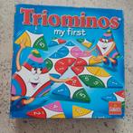 Triominos my first, Hobby en Vrije tijd, Gezelschapsspellen | Overige, Een of twee spelers, Ophalen of Verzenden, Zo goed als nieuw