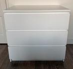 Ikea malm kast 3 lades wit, 50 tot 100 cm, Minder dan 100 cm, 25 tot 50 cm, Kunststof