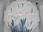 japan porselein bord bloemen floraal, Antiek en Kunst, Ophalen of Verzenden