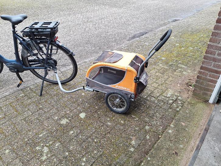 Hondenkar croozer mini, Fietsen en Brommers, Fietsaccessoires | Aanhangers en Karren, Gebruikt, Hondenkar, Minder dan 20 kg, Opvouwbaar