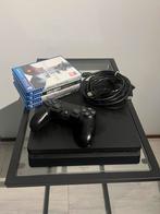 PlayStation 4 met controller en games, Spelcomputers en Games, Spelcomputers | Sony PlayStation 4, Ophalen, 1 TB, Met 1 controller
