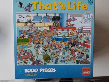 That's life puzzel Vliegveld 1000 stukjes NIEUW beschikbaar voor biedingen