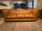 XL Springvale chesterfield 3,5 zits bank Tabacco bruin, Antiek en Kunst, Antiek | Meubels | Stoelen en Banken, Ophalen of Verzenden